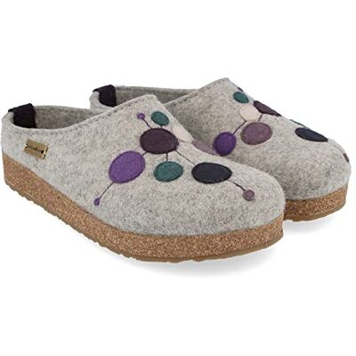 HAFLINGER Chaussons Mixte Adulte Grizzly Faible 731086, Pointure:39 EU, La Couleur:Multicolore - Publicité HAFLINGER Chaussons Mixte Adulte Grizzly Faible 731086, Pointure:39 EU, La Couleur:Multicolore - Publicité