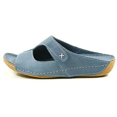 Andrea Conti Femme Mules, Bleu (Jeans 274), 38 EU - Publicité Andrea Conti Femme Mules, Bleu (Jeans 274), 38 EU - Publicité