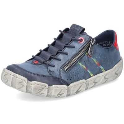 Rieker Chaussures à Lacets pour Femmes L0357, Pointure:39 EU, La Couleur:Bleu - Publicité Rieker Chaussures à Lacets pour Femmes L0357, Pointure:39 EU, La Couleur:Bleu - Publicité