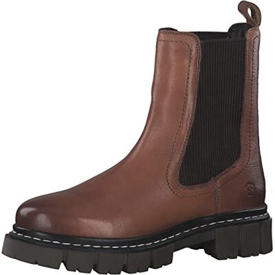 s.Oliver Femme Bottes d'hiver, Cognac, 40 EU - Publicité s.Oliver Femme Bottes d'hiver, Cognac, 40 EU - Publicité