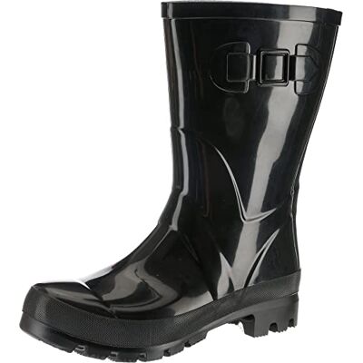 Beck Femme Fashion Bottes bottines de pluie, Noir, 37 EU - Publicité Beck Femme Fashion Bottes bottines de pluie, Noir, 37 EU - Publicité