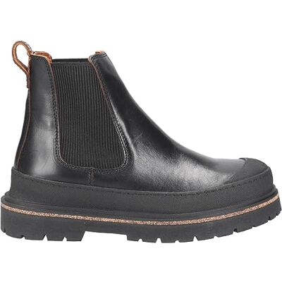 Birkenstock Bottines PRESCOTT SLIP ON en cuir lisse pour femme Noir, Noir , 40 EU - Publicité Birkenstock Bottines PRESCOTT SLIP ON en cuir lisse pour femme Noir, Noir , 40 EU - Publicité