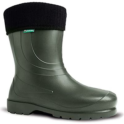 DEMAR Bottes en caoutchouc EVA légères doublées Laura, vert, 40 EU - Publicité DEMAR Bottes en caoutchouc EVA légères doublées Laura, vert, 40 EU - Publicité
