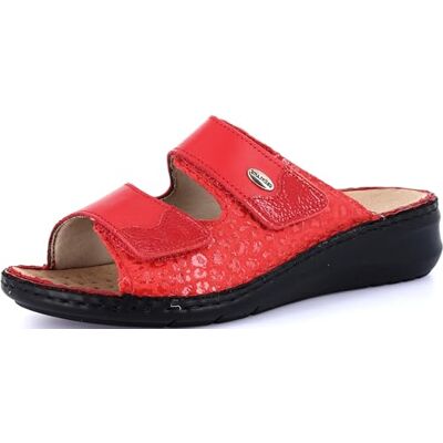 GRÜNLAND Chaussons confort GRUNLAND-DAMI avec fermeture double velcro, semelle Conforma, semelle intérieure amovible en liège et cuir et coutures cousues main - Publicité GRÜNLAND Chaussons confort GRUNLAND-DAMI avec fermeture double velcro, semelle Conforma, semelle intérieure amovible en liège et cuir et coutures cousues main - Publicité