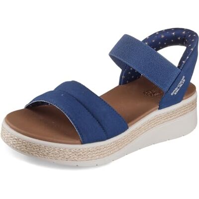 Skechers Femme Bobs Sun Ray Slip-In ENTRAINEUSE, Navy Textile, 37.5 EU - Publicité Skechers Femme Bobs Sun Ray Slip-In ENTRAINEUSE, Navy Textile, 37.5 EU - Publicité