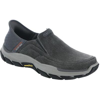 Skechers Homme Respected-Holmgren Mocassin, Charbon, 47 EU X-Large - Publicité Skechers Homme Respected-Holmgren Mocassin, Charbon, 47 EU X-Large - Publicité