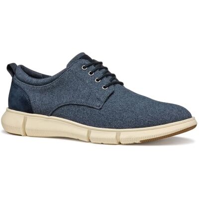 Geox Homme U ADACTER F A Tissu Oxford, Navy, 45 EU - Publicité Geox Homme U ADACTER F A Tissu Oxford, Navy, 45 EU - Publicité