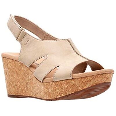 Clarks Women's Annadel Bari Platform, Sand Nubuck, 6 Medium US - Publicité Clarks Women's Annadel Bari Platform, Sand Nubuck, 6 Medium US - Publicité