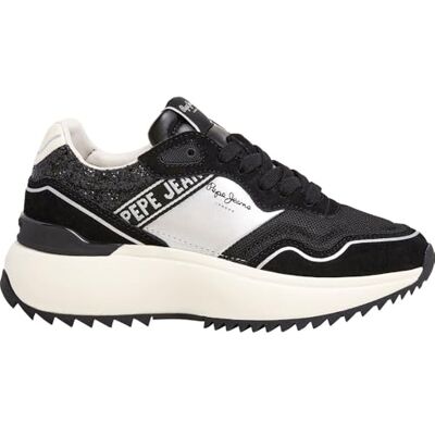 Pepe Jeans Chaussures en Cuir Kimi Land Noir - Publicité Pepe Jeans Chaussures en Cuir Kimi Land Noir - Publicité