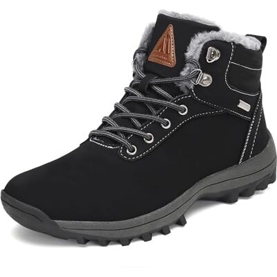 Mishansha Homme Femme Bottes de Neige Hiver Randonnée Chaussures Trekking Imperméable Outdoor Boots Chaudement Chaudes Fourrure Baskets Bottines,Noir 44 EU - Publicité Mishansha Homme Femme Bottes de Neige Hiver Randonnée Chaussures Trekking Imperméable Outdoor Boots Chaudement Chaudes Fourrure Baskets Bottines,Noir 44 EU - Publicité