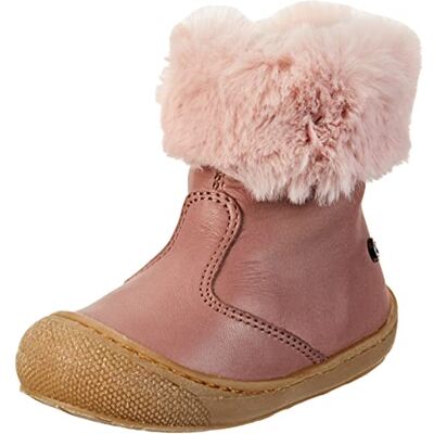Naturino Dordy, Bottines en Cuir et Laine Filles, Rose Ecru, 21 EU - Publicité Naturino Dordy, Bottines en Cuir et Laine Filles, Rose Ecru, 21 EU - Publicité