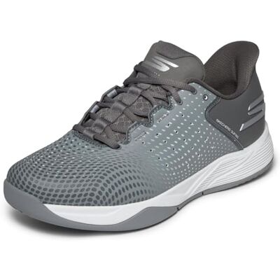 Skechers Viper Court Reload Baskets à Enfiler Mains Libres pour Homme, Garniture Textile Gris Anthracite synthétique, 43 EU - Publicité Skechers Viper Court Reload Baskets à Enfiler Mains Libres pour Homme, Garniture Textile Gris Anthracite synthétique, 43 EU - Publicité