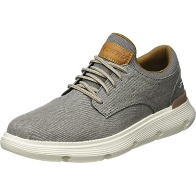 Skechers Homme Garza Romano Semelle de Mocassin, Taupe Canvas, 43 EU - Publicité Skechers Homme Garza Romano Semelle de Mocassin, Taupe Canvas, 43 EU - Publicité
