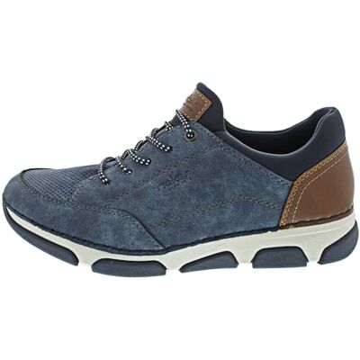 Rieker Herren 15950 Slipper Blau 44 - Publicité Rieker Herren 15950 Slipper Blau 44 - Publicité