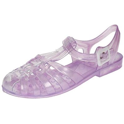 Spot On Sandale Jelly avec fermeture à boucle F0892 pour femme, Lilas/violet, 39 EU - Publicité Spot On Sandale Jelly avec fermeture à boucle F0892 pour femme, Lilas/violet, 39 EU - Publicité