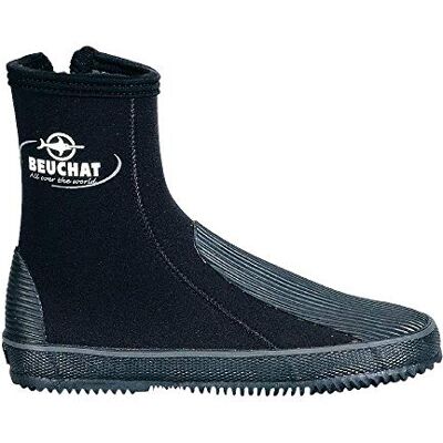 Beuchat Bottillons Zip 4-5 MM Semelle Caoutchouc Noir XXS - Publicité Beuchat Bottillons Zip 4-5 MM Semelle Caoutchouc Noir XXS - Publicité