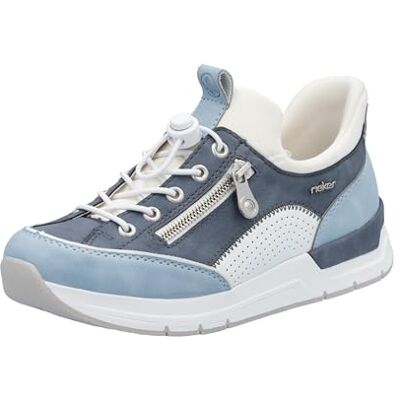 Rieker Femme 58962 Mocassin, Bleu, 37 EU - Publicité Rieker Femme 58962 Mocassin, Bleu, 37 EU - Publicité