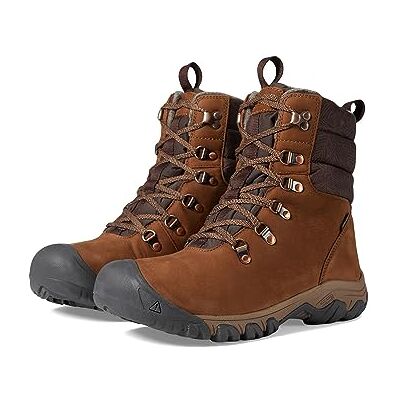 KEEN Femme Greta Boot Waterproof Botte de Neige, Bison/Java, 38 EU - Publicité KEEN Femme Greta Boot Waterproof Botte de Neige, Bison/Java, 38 EU - Publicité