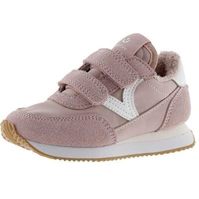 Victoria Baskets Tenis Paillettes & Pièces Métallisées & Lacets Assortis 112558 pour Filles Rosa 27 - Publicité Victoria Baskets Tenis Paillettes & Pièces Métallisées & Lacets Assortis 112558 pour Filles Rosa 27 - Publicité