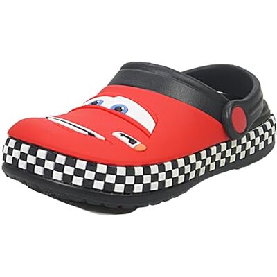 Disney Cars Flash McQueen Sabots à enfiler pour enfants pour l'été, la plage, le jardin, la piscine, les vacances, les tout-petits, Rouge, 6 UK Child - Publicité Disney Cars Flash McQueen Sabots à enfiler pour enfants pour l'été, la plage, le jardin, la piscine, les vacances, les tout-petits, Rouge, 6 UK Child - Publicité