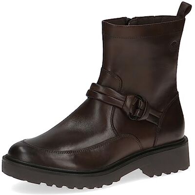 CAPRICE Bottines femme sans talon Memotion en cuir Plates Largeur G, Marron (Dk Brown Nappa), 37 EU - Publicité CAPRICE Bottines femme sans talon Memotion en cuir Plates Largeur G, Marron (Dk Brown Nappa), 37 EU - Publicité