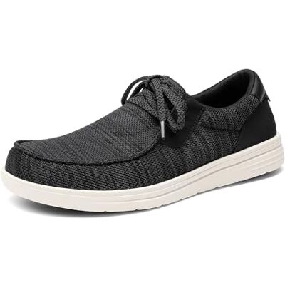 Bruno Marc Mocassins Hommes Légers Respirants, Chaussures à Enfiler avec Support de Voûte pour Marche Confortable,Size 44.5,Noir,SBSP26003M - Publicité Bruno Marc Mocassins Hommes Légers Respirants, Chaussures à Enfiler avec Support de Voûte pour Marche Confortable,Size 44.5,Noir,SBSP26003M - Publicité