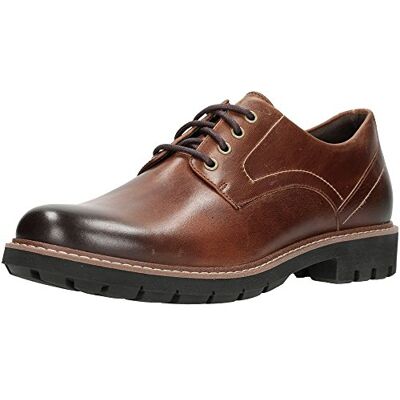 Clarks Batcombe Hall Chaussures Larges pour Homme, Marron foncé, 39.5 EU - Publicité Clarks Batcombe Hall Chaussures Larges pour Homme, Marron foncé, 39.5 EU - Publicité