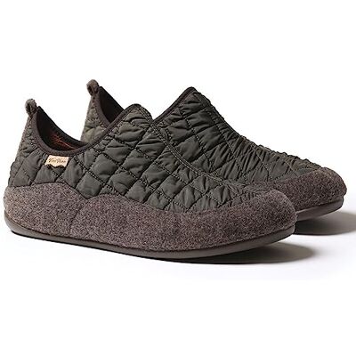 TONI PONS Chaussons de maison pour hommes en feutre et tissu Kaki, 44 EU. Publicité TONI PONS Chaussons de maison pour hommes en feutre et tissu Kaki, 44 EU. Publicité