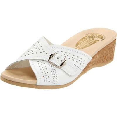 Worishofer Sandales pour femme Blanc blanc, 38 EU EU - Publicité Worishofer Sandales pour femme Blanc blanc, 38 EU EU - Publicité