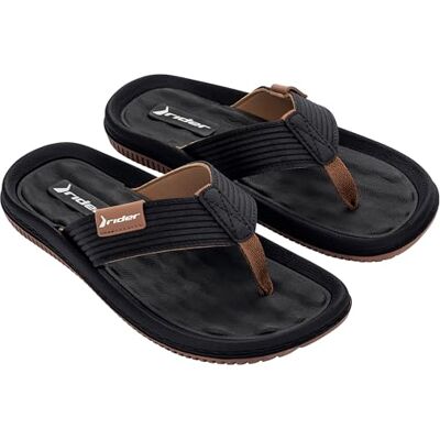 Rider Homme Dunas VII AD Flip-Flop, Brown/Black, 41 EU - Publicité Rider Homme Dunas VII AD Flip-Flop, Brown/Black, 41 EU - Publicité