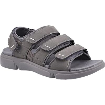 Hush Puppies Homme Raul Sandale de Sport, Gris, 42 EU - Publicité Hush Puppies Homme Raul Sandale de Sport, Gris, 42 EU - Publicité