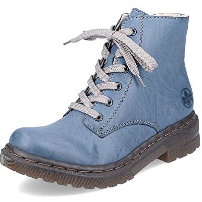 Rieker Femme Bottes 78240, Dame Bottes à Lacets,Bottes à Lacets,Demi-Bottes,laçage,Bleu (Blau / 14),39 EU / 6 UK - Publicité Rieker Femme Bottes 78240, Dame Bottes à Lacets,Bottes à Lacets,Demi-Bottes,laçage,Bleu (Blau / 14),39 EU / 6 UK - Publicité