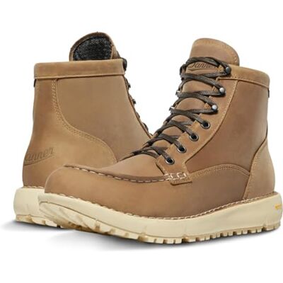 Danner Logger Moc 917 Bottes de travail imperméables Gore-Tex Logger pour homme – Semelle extérieure Vibram Traction pour homme – Semelle intérieure Ortholite amovible – Construction cousue, Marron os - Publicité Danner Logger Moc 917 Bottes de travail imperméables Gore-Tex Logger pour homme – Semelle extérieure Vibram Traction pour homme – Semelle intérieure Ortholite amovible – Construction cousue, Marron os - Publicité