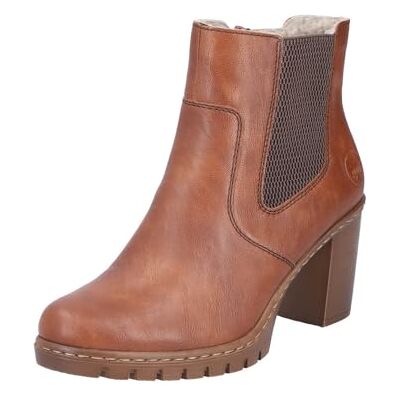 Rieker Bottines Chelsea Y2574 pour femme, marron, 41 EU, marron, 41 EU - Publicité Rieker Bottines Chelsea Y2574 pour femme, marron, 41 EU, marron, 41 EU - Publicité