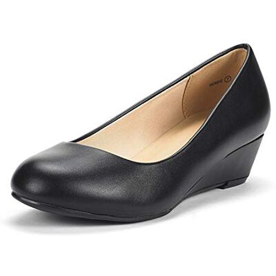DREAM PAIRS Escarpins Femme Élégants Chaussures Habillées à Talons Confortable Escarpins Classique,Size 36.5,Noir/PU,Debbie - Publicité DREAM PAIRS Escarpins Femme Élégants Chaussures Habillées à Talons Confortable Escarpins Classique,Size 36.5,Noir/PU,Debbie - Publicité