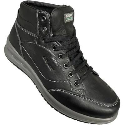 Grisport chaussures imperméables en cuir véritable semelle amovible et semelle antidérapante Gritex chaussures, Noir , 45 EU - Publicité Grisport chaussures imperméables en cuir véritable semelle amovible et semelle antidérapante Gritex chaussures, Noir , 45 EU - Publicité