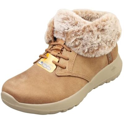 Skechers Women's go Joy Cozy Charm Ankle Boot, châtaigne, 39 EU - Publicité Skechers Women's go Joy Cozy Charm Ankle Boot, châtaigne, 39 EU - Publicité