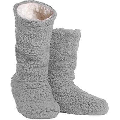 TOSKATOK® LADIES GIRLS COSY WARM MICROFIBRE FLEECE BOOT SLIPPERS-2 - Publicité TOSKATOK® LADIES GIRLS COSY WARM MICROFIBRE FLEECE BOOT SLIPPERS-2 - Publicité
