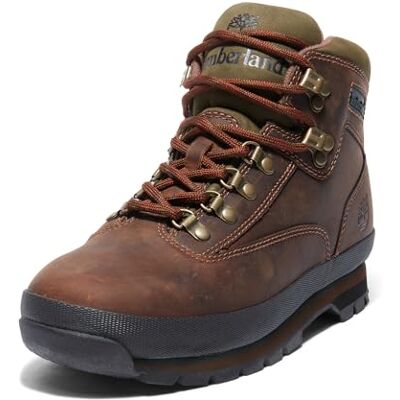 Timberland A5ZJ5 Euro Hiker Chaussures Homme Marron foncé Bottines mi-Hautes avec Lacets en Cuir 43.5 - Publicité Timberland A5ZJ5 Euro Hiker Chaussures Homme Marron foncé Bottines mi-Hautes avec Lacets en Cuir 43.5 - Publicité