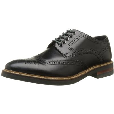 Base London Chaussures Brogues Woburn Homme (43 FR) (Noir) - Publicité Base London Chaussures Brogues Woburn Homme (43 FR) (Noir) - Publicité