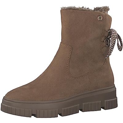 s.Oliver Femme Botte de Neige, Marron, 36 EU - Publicité s.Oliver Femme Botte de Neige, Marron, 36 EU - Publicité