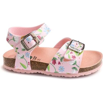 Pablosky Bio Sandale, Rose, 36 EU Large - Publicité Pablosky Bio Sandale, Rose, 36 EU Large - Publicité