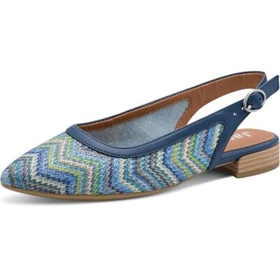 Jana Femme Damen Sling Vegan Escarpins, Denim Multi, 41 EU - Publicité Jana Femme Damen Sling Vegan Escarpins, Denim Multi, 41 EU - Publicité