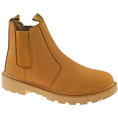 GRAFTERS SAFETY CHELSEA DEALER BOOTS SIZE UK 3 16 WORK HONEY NUBUCK M808N KD-Honey-UK 8 (EU 42) - Publicité GRAFTERS SAFETY CHELSEA DEALER BOOTS SIZE UK 3 16 WORK HONEY NUBUCK M808N KD-Honey-UK 8 (EU 42) - Publicité