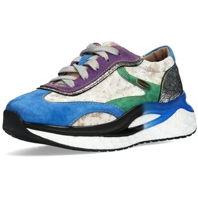 LAURA VITA Chaussures à Lacets Sneaker pour Femmes Radio 08, Pointure:38 EU, La Couleur:Bleu - Publicité LAURA VITA Chaussures à Lacets Sneaker pour Femmes Radio 08, Pointure:38 EU, La Couleur:Bleu - Publicité