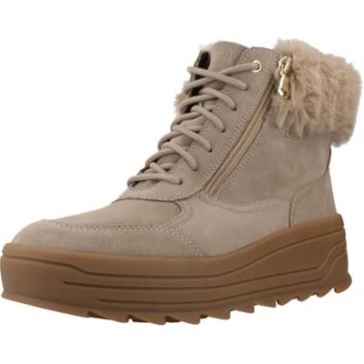 Geox Bottines D Milleiny B ABX BAnkle pour Femme, Taupe Clair, 38 EU - Publicité Geox Bottines D Milleiny B ABX BAnkle pour Femme, Taupe Clair, 38 EU - Publicité