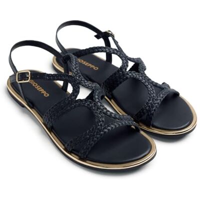 GIOSEPPO Femme Nekubu Sangle en T, Noir, 40 EU - Publicité GIOSEPPO Femme Nekubu Sangle en T, Noir, 40 EU - Publicité