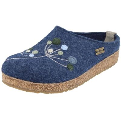 HAFLINGER Chaussons Mixte Adulte Grizzly Amaya 751009, Pointure:42 EU, La Couleur:Bleu - Publicité HAFLINGER Chaussons Mixte Adulte Grizzly Amaya 751009, Pointure:42 EU, La Couleur:Bleu - Publicité