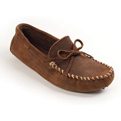 Minnetonka Homme 0 Mocassins, Marron/Brun, 42.5 EU - Publicité Minnetonka Homme 0 Mocassins, Marron/Brun, 42.5 EU - Publicité