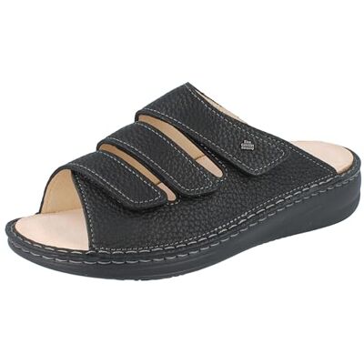 Finn Comfort Keros Mules en cuir nubuck pour homme Noir, Noir , 44 EU Large - Publicité Finn Comfort Keros Mules en cuir nubuck pour homme Noir, Noir , 44 EU Large - Publicité